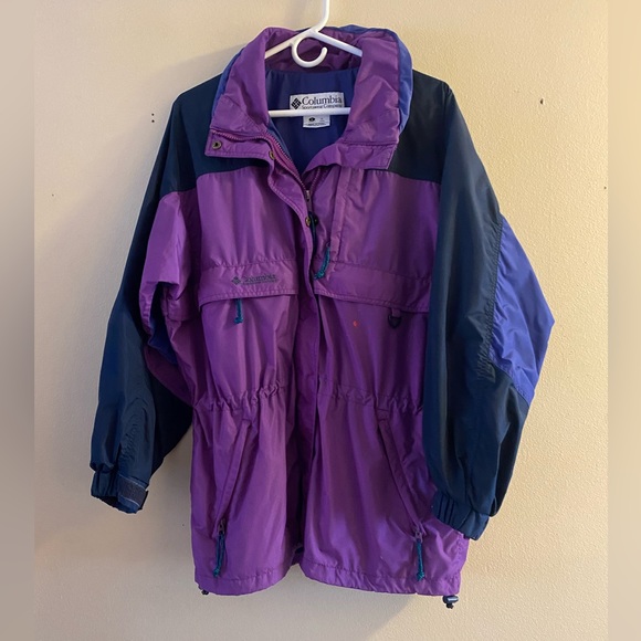 Columbia Jackets & Blazers - Vintage Columbia womens Gizzmo ski jacket size large purple 90s outdoor coat